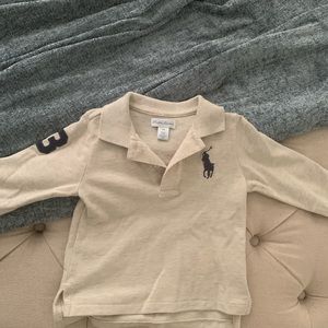 Boys 12M Polo long sleeve
